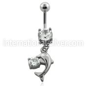 mcdz7x belly rings surgical steel 316l belly button