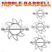 mcnp103 straight barbells surgical steel 316l nipple