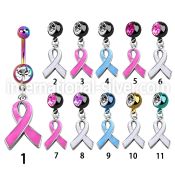 mdk501 belly rings anodized surgical steel 316l belly button