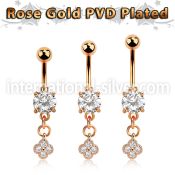 mdrz411 belly rings surgical steel 316l belly button