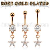 mdrz413 belly rings surgical steel 316l belly button