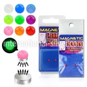 mger16 fake illusion body jewelry acrylic body jewelry belly button