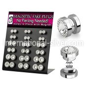 mgmpr16 cheaters  illusion plugs and tapers surgical steel 316l ear lobe