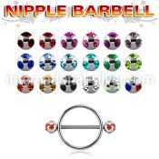 mjnpe5 straight barbells surgical steel 316l nipple