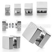 mpsq cheaters illusion plugs and tapers surgical steel 316l ear lobe