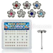 nbflbxs2 nose bone silver 925 nose