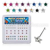 nbsarbxm nose bone silver 925 nose