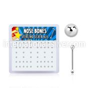 nbsvbx nose bone silver 925 nose