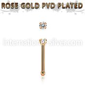 nbttzr2 anodized surgical steel nose bones nose  piercing