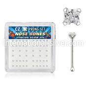 nbzqc nose bone silver 925 nose