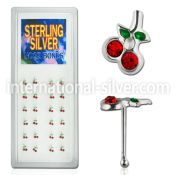 nchcb nose bone silver 925 nose