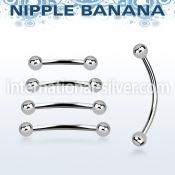 npbnb4 micro curved barbells surgical steel 316l nipple