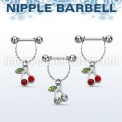 npdl10 straight barbells surgical steel 316l nipple