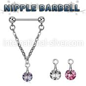 npdl1 straight barbells surgical steel 316l nipple