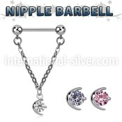 npdl2 straight barbells surgical steel 316l nipple