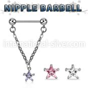 npdl35 straight barbells surgical steel 316l nipple