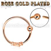 nr15rs nose hoop silver 925 nose