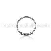 ns02 nose hoop silver 925 nose
