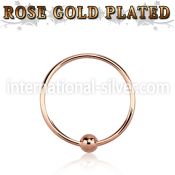 ns06rs nose hoop silver 925 nose