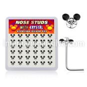 nsmos36b l shape nose studs silver 925 