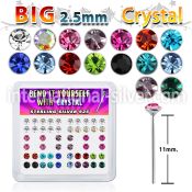 ny19mx bend it to fit nose studs silver 925 nose