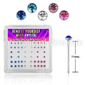 nybxmm bend it to fit nose studs silver 925 nose