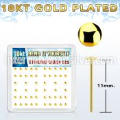 nymx3rg bend it to fit nose studs silver 925 nose