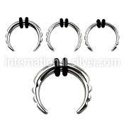 pcp tapers surgical steel 316l ear lobe