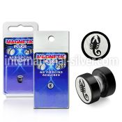 pkmp50 cheaters  illusion plugs and tapers anodized surgical steel 316l ear lobe