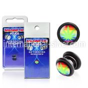 pkmp66 cheaters  illusion plugs and tapers acrylic body jewelry belly button