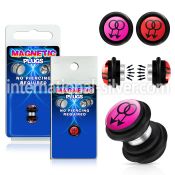 pkmp76 cheaters  illusion plugs and tapers acrylic body jewelry belly button