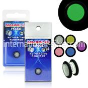 pkmp98 cheaters  illusion plugs and tapers acrylic body jewelry belly button