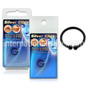 pksc4 fake illusion hoops silver 925 nose