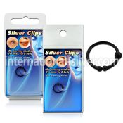 pksc8 fake illusion hoops silver 925 nose