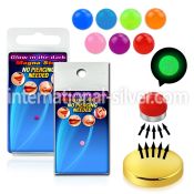 pmglb3 fake illusion body jewelry acrylic body jewelry nose