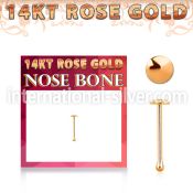 rbrd nose bone gold nose