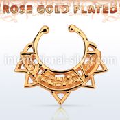 rssepd10 fake illusion body jewelry silver 925 septum