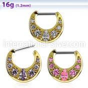 sepi16 straight barbells surgical steel 316l septum