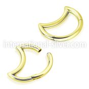 sgtsh2 anodized steel hinged segment hoop with moon shape