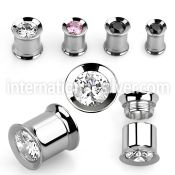 shprz tunnels gauges surgical steel 316l ear lobe