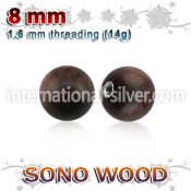 snball8 loose body jewelry parts organic body jewelry 