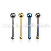 snbbt nose bone anodized surgical steel 316l nose