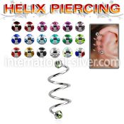 sphemj spirals twisters surgical steel 316l helix