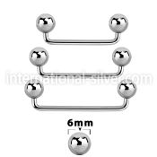 sudb6 surface piercing surgical steel 316l surface piercings