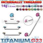 sudtaf5c straight barbells surgical steel 316l surface piercings