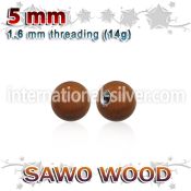 swball5 loose body jewelry parts organic body jewelry 