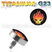 talg11 dermals titanium g23 implant grade belly button
