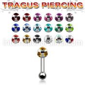 trg10 straight barbells surgical steel 316l 