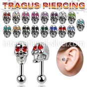 trg24b straight barbells surgical steel 316l tragus