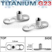 tsa2 dermals titanium g23 implant grade belly button